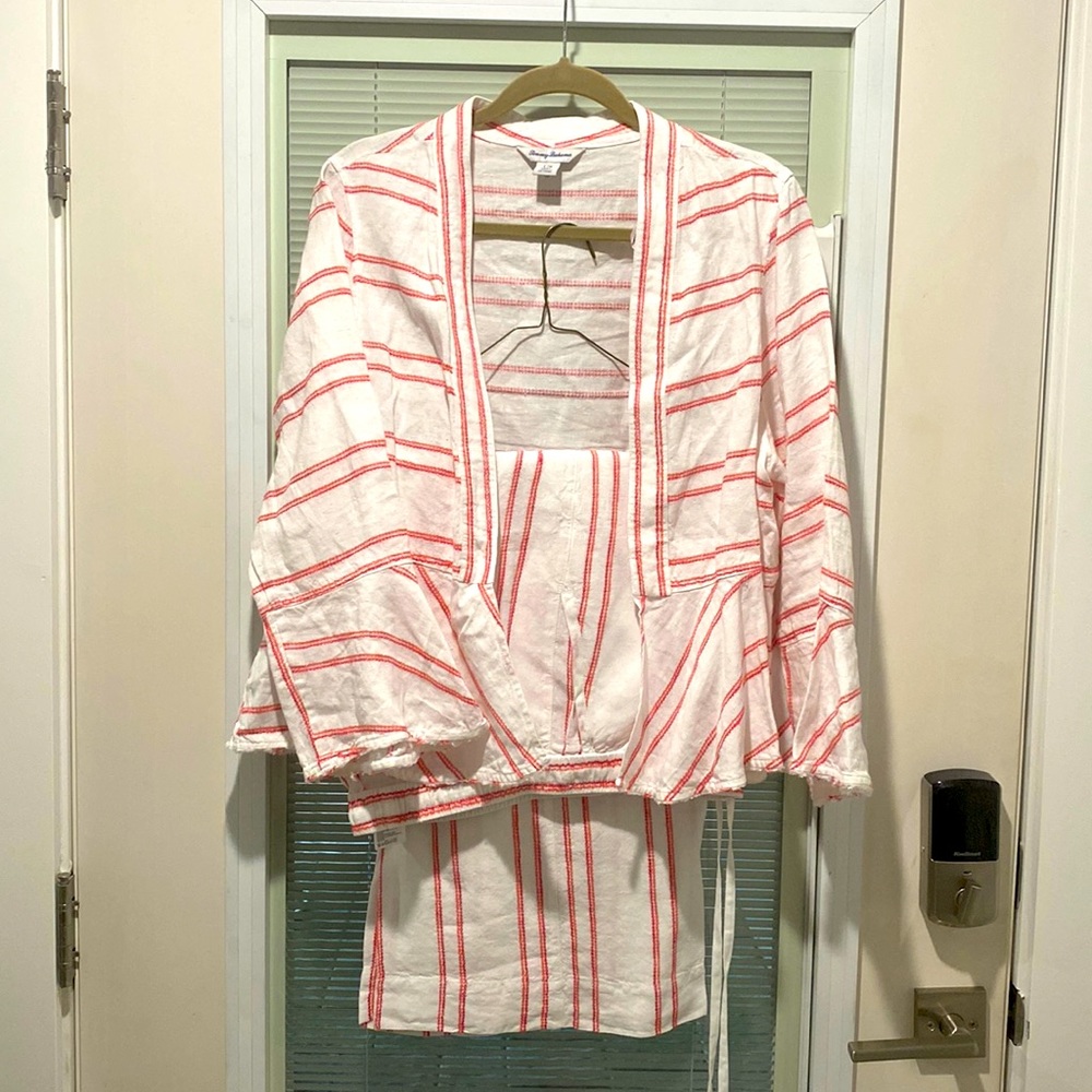 Tommy Bahama linen jacket and pants set